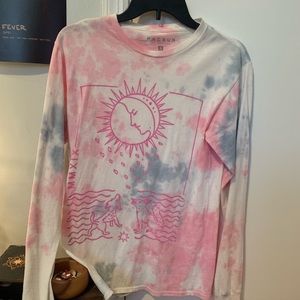 Long Sleeve Tie-Dye Tarot T-Shirt